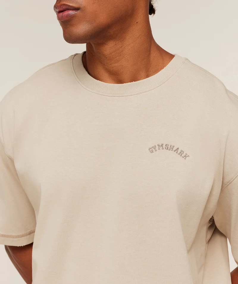 Gymshark Re-Rack T-Shirt - Pebble Grey