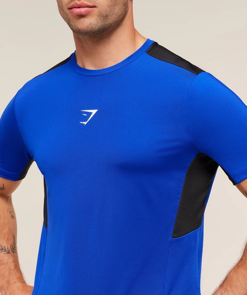 Gymshark Sport T-Shirt - Athletic Blue/Black