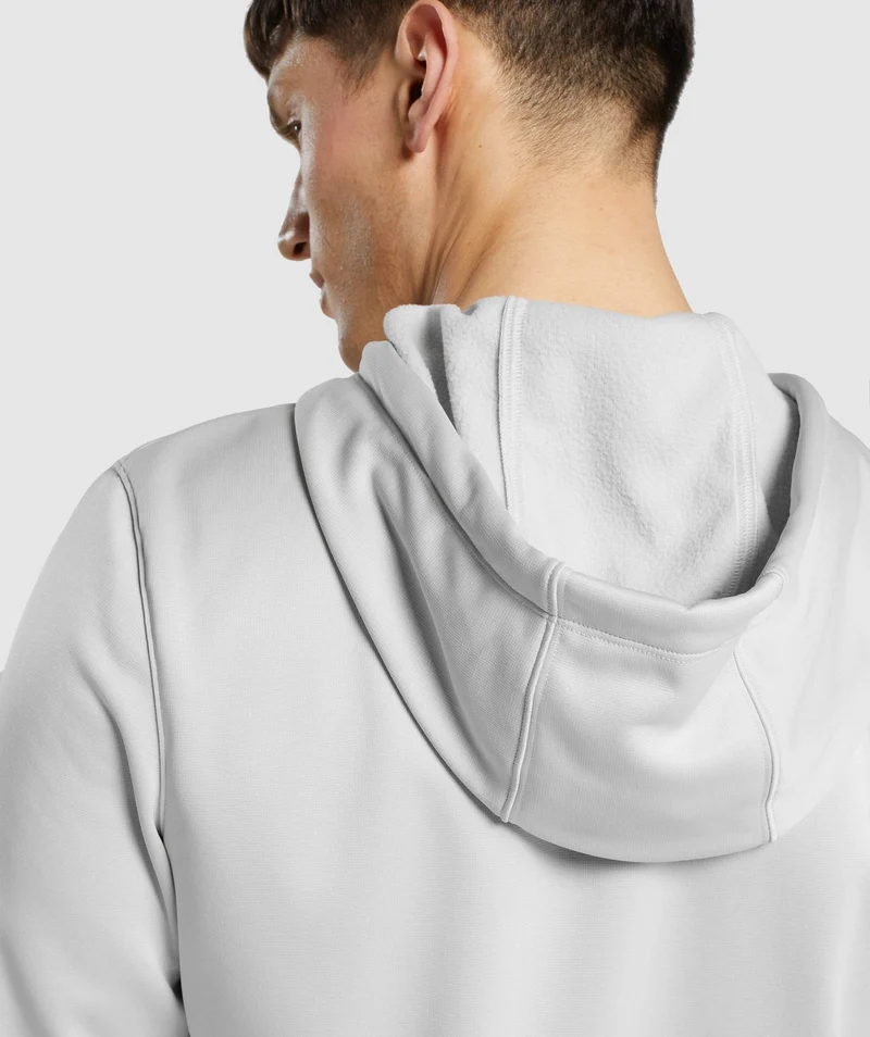 Gymshark Arrival Hoodie - Light Grey
