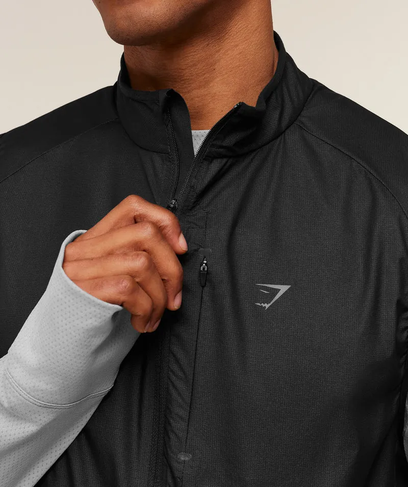 Gymshark Running Elite Lightweight Gilet - Black