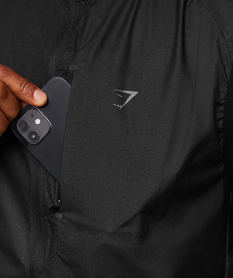 Gymshark Running Elite Lightweight Gilet - Black