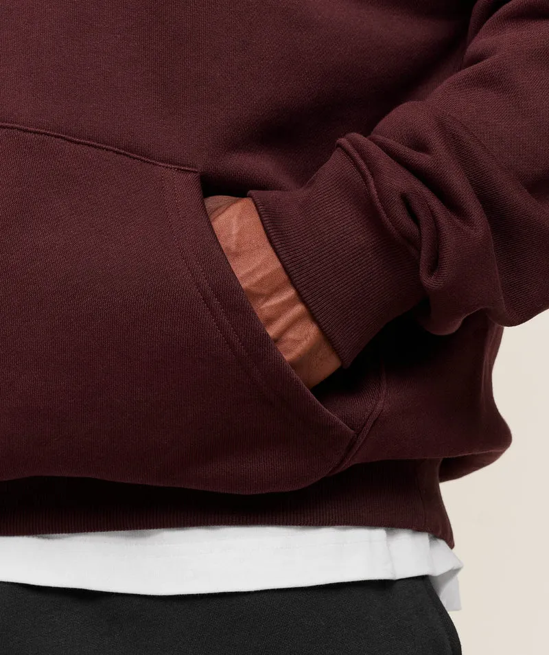 Gymshark Lifting Club Hoodie - Rich Maroon