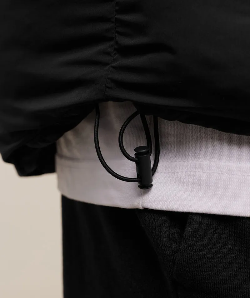 Gymshark Hooded Puffer Jacket - Black