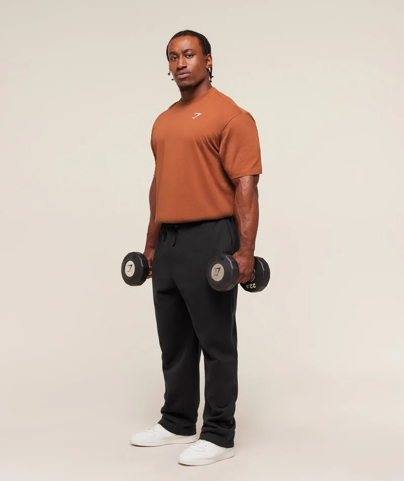 Gymshark Essential Short Sleeve T-Shirt - Spiced Brown