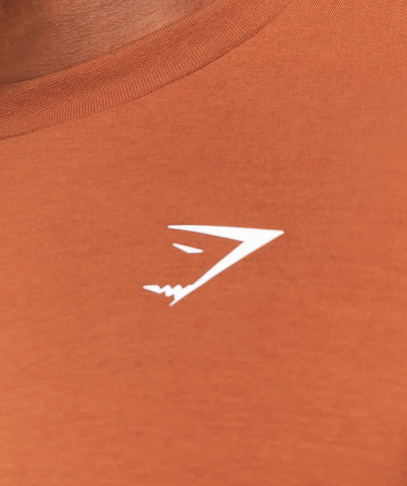Gymshark Essential Short Sleeve T-Shirt - Spiced Brown