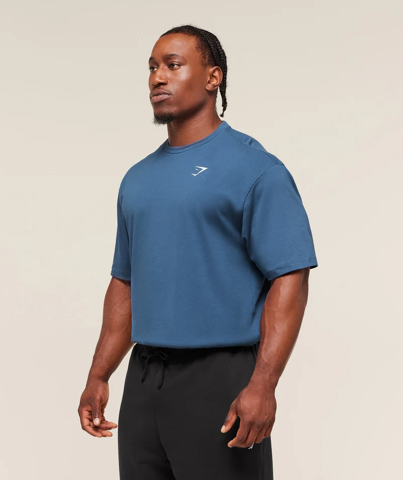Gymshark Essential Short Sleeve T-Shirt - Compound Blue