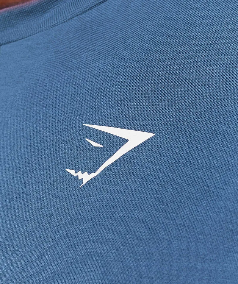 Gymshark Essential Short Sleeve T-Shirt - Compound Blue