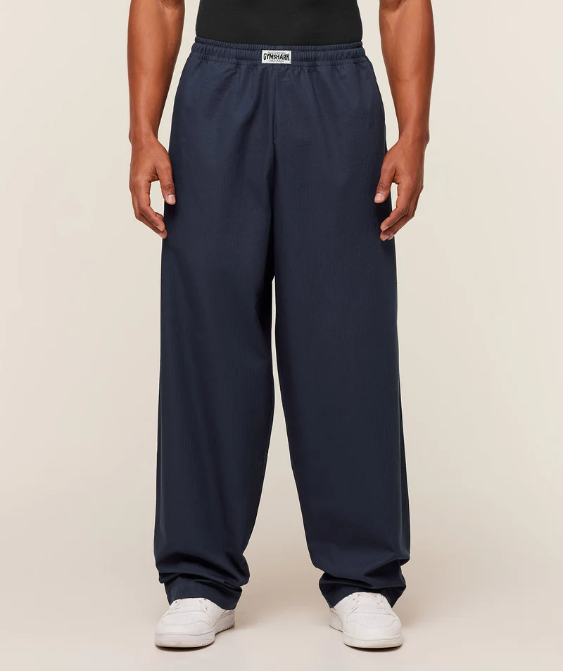 Gymshark Straight Leg Pumper Pants - Heavy Blue