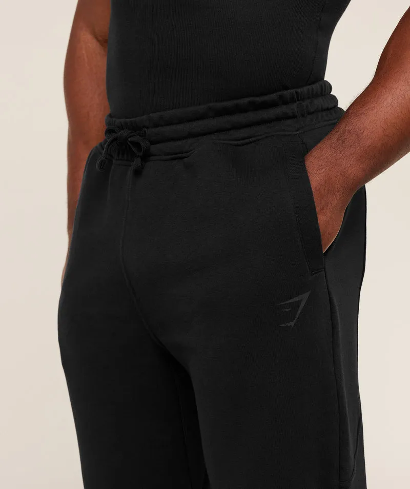 Gymshark Power Straight Leg Pant - Black/Asphalt Grey