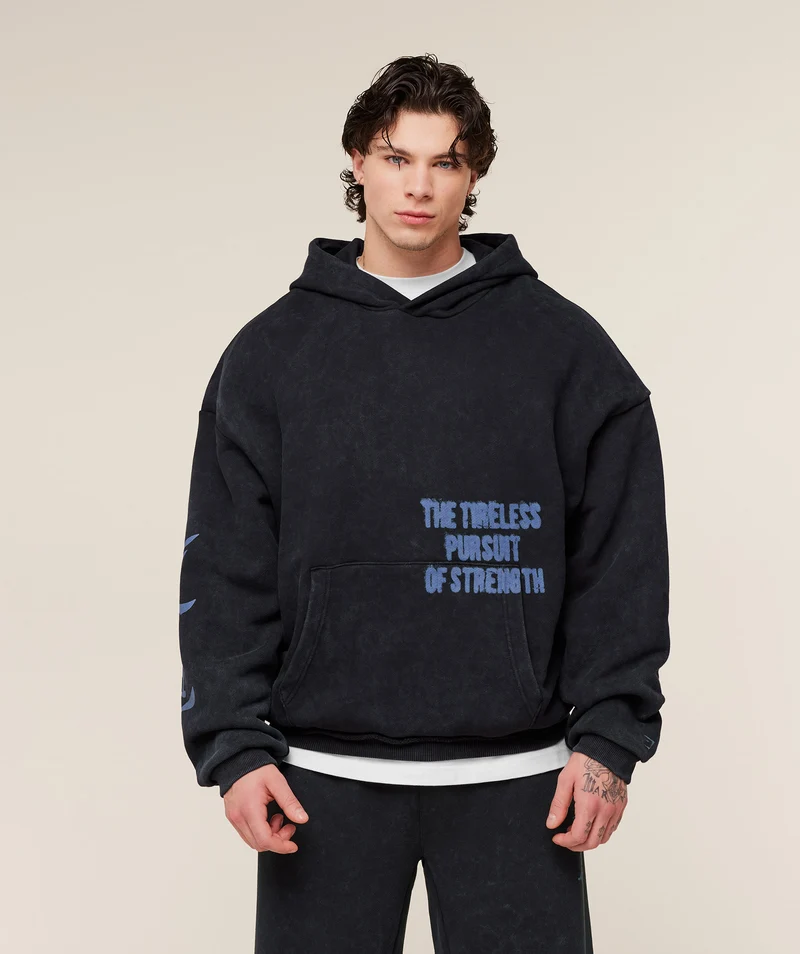 Gymshark Frazetta Graphic Hoodie - Black