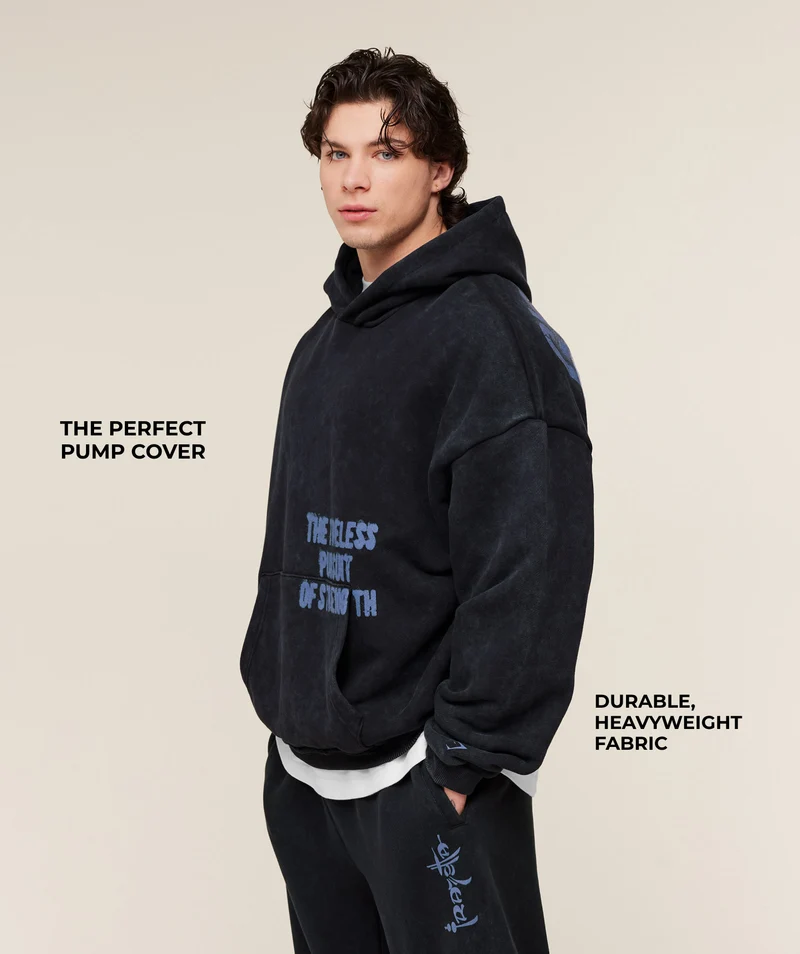 Gymshark Frazetta Graphic Hoodie - Black