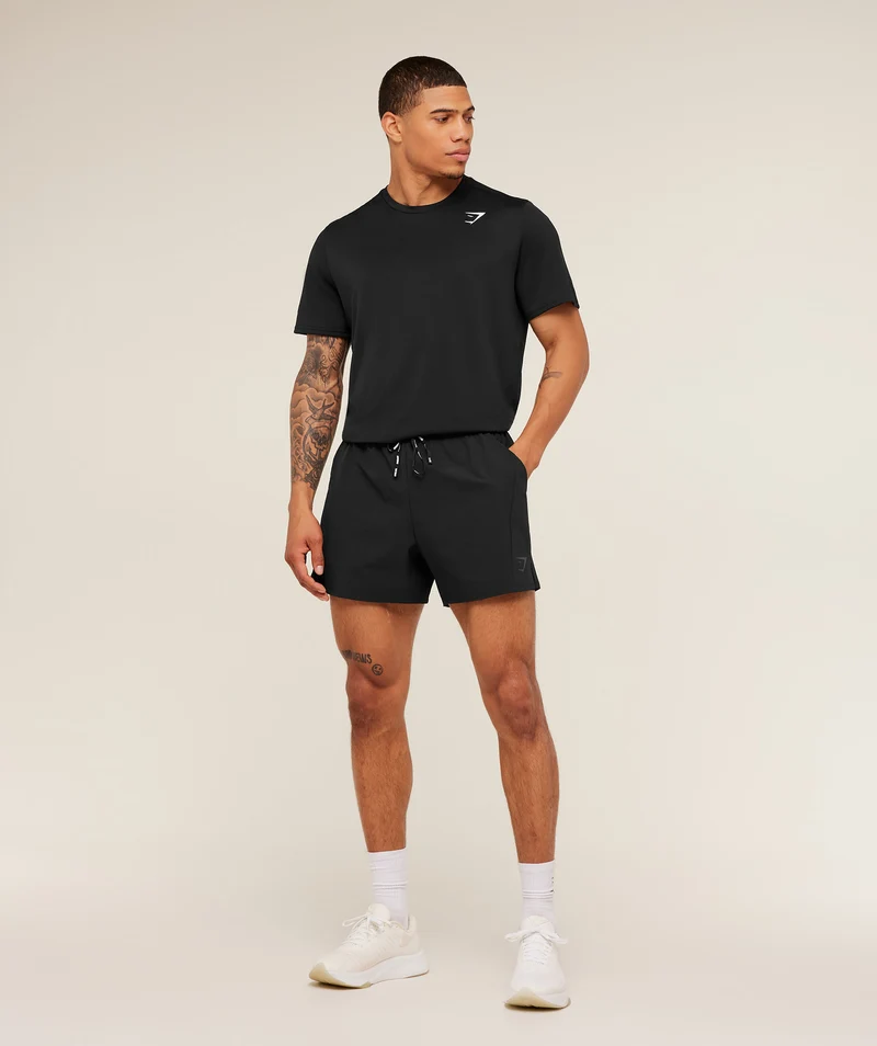 Gymshark Weekend 5" Shorts - Black