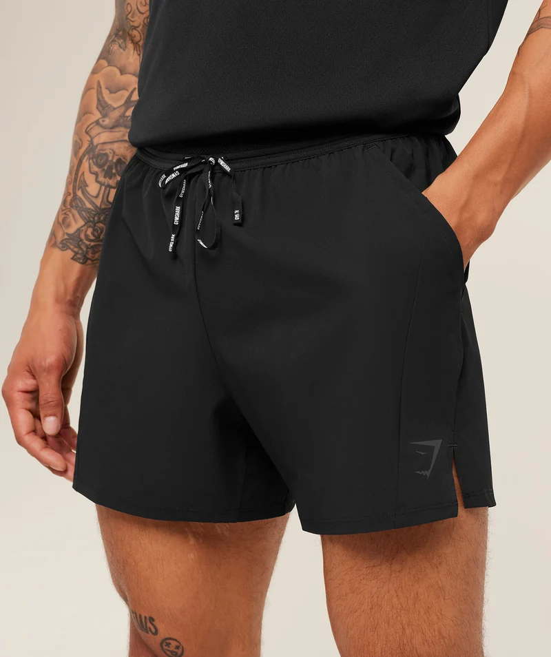 Gymshark Weekend 5" Shorts - Black
