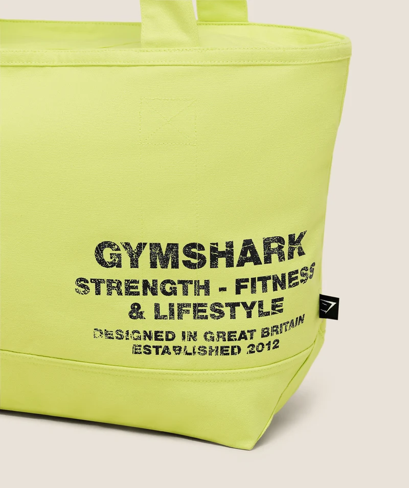 Gymshark Strength Tote - Sorbet Yellow