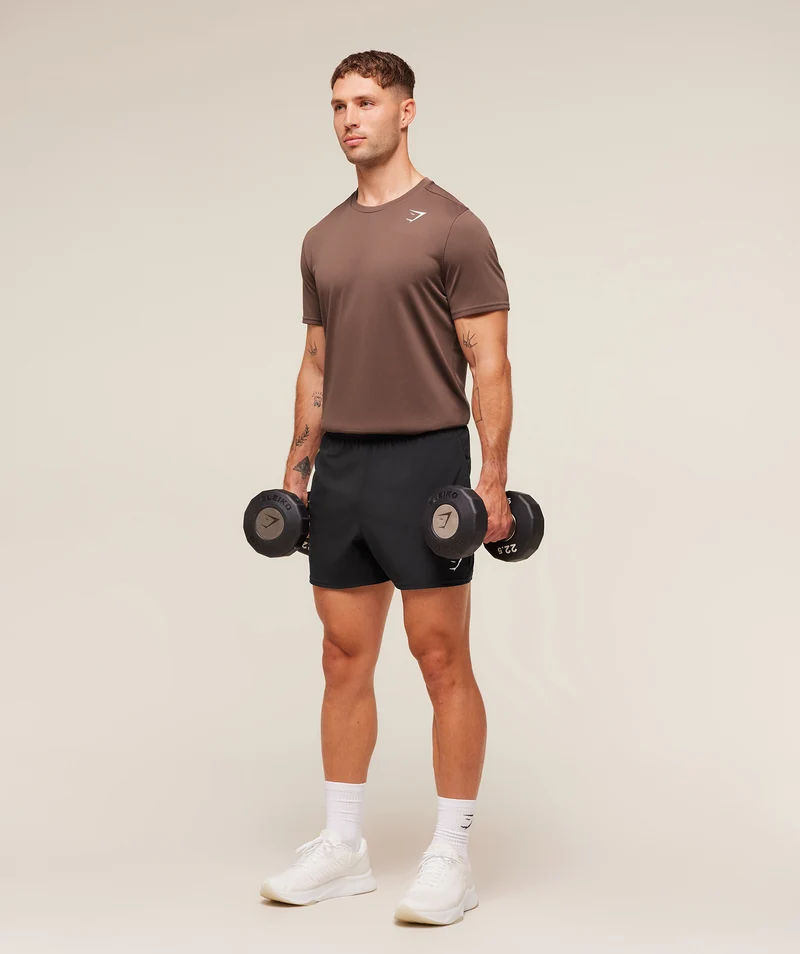 Gymshark Arrival T-Shirt - Soft Brown