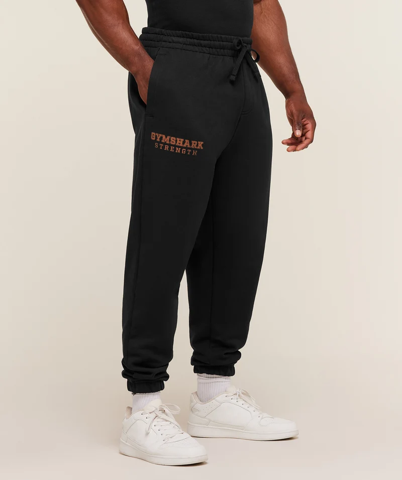 Gymshark Strength Joggers - Black