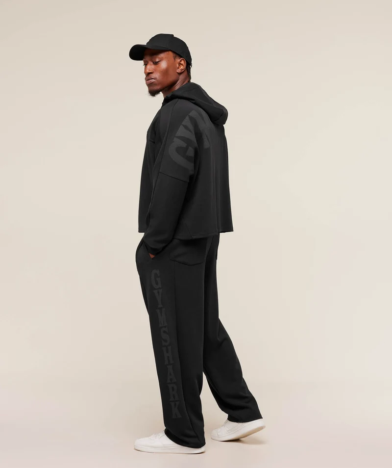 Gymshark Bodybuilding Zip Up Hoodie - Black