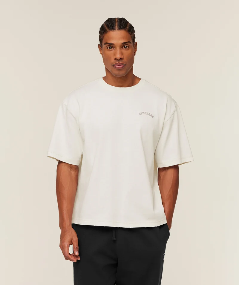 Gymshark Re-Rack T-Shirt - Soft White