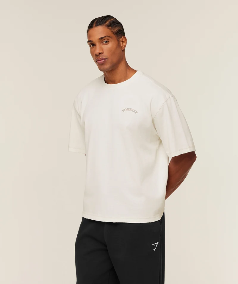 Gymshark Re-Rack T-Shirt - Soft White