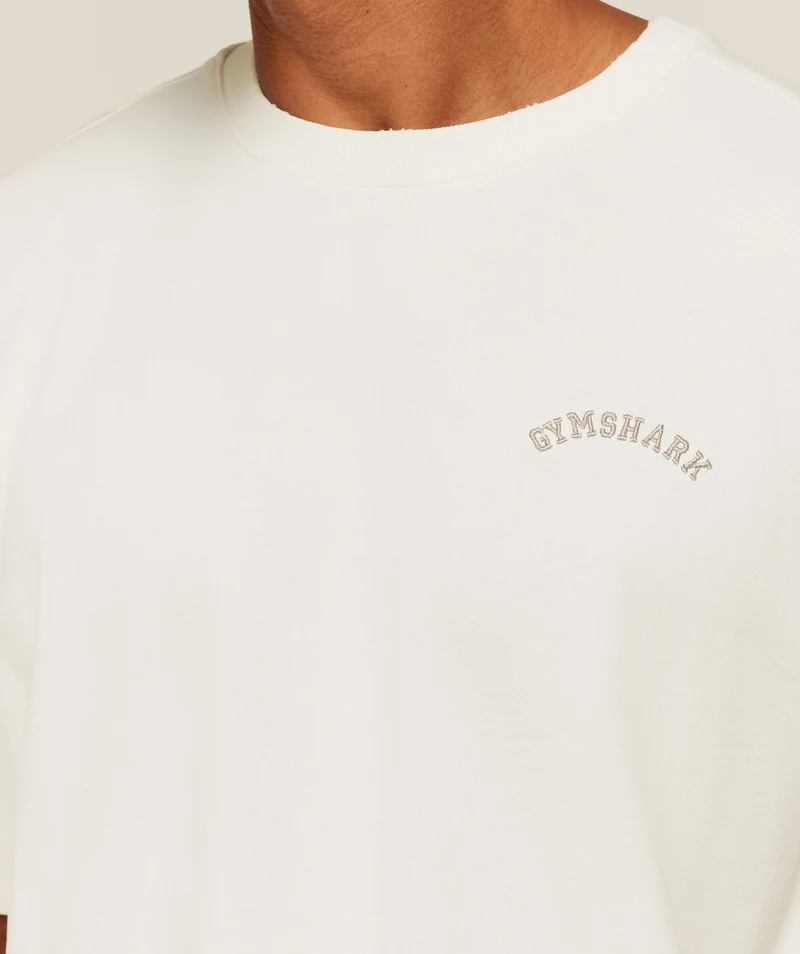 Gymshark Re-Rack T-Shirt - Soft White