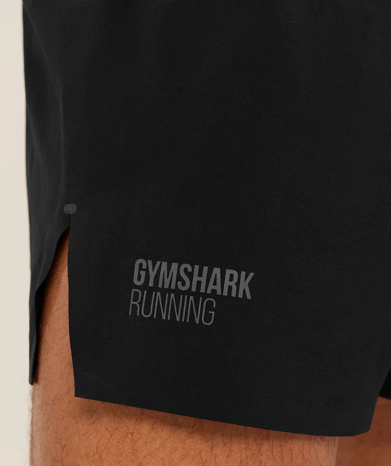 Gymshark Running Elite 5" Short - Black