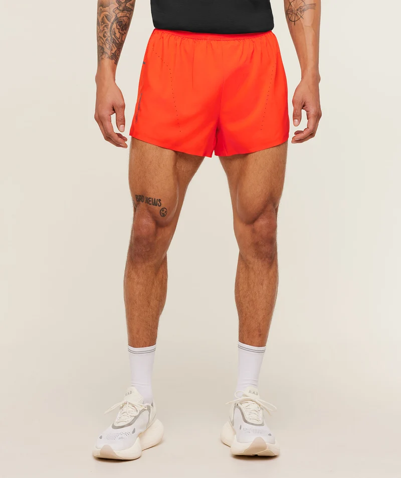 Gymshark Running Elite Race 5" Short - Electric Orange