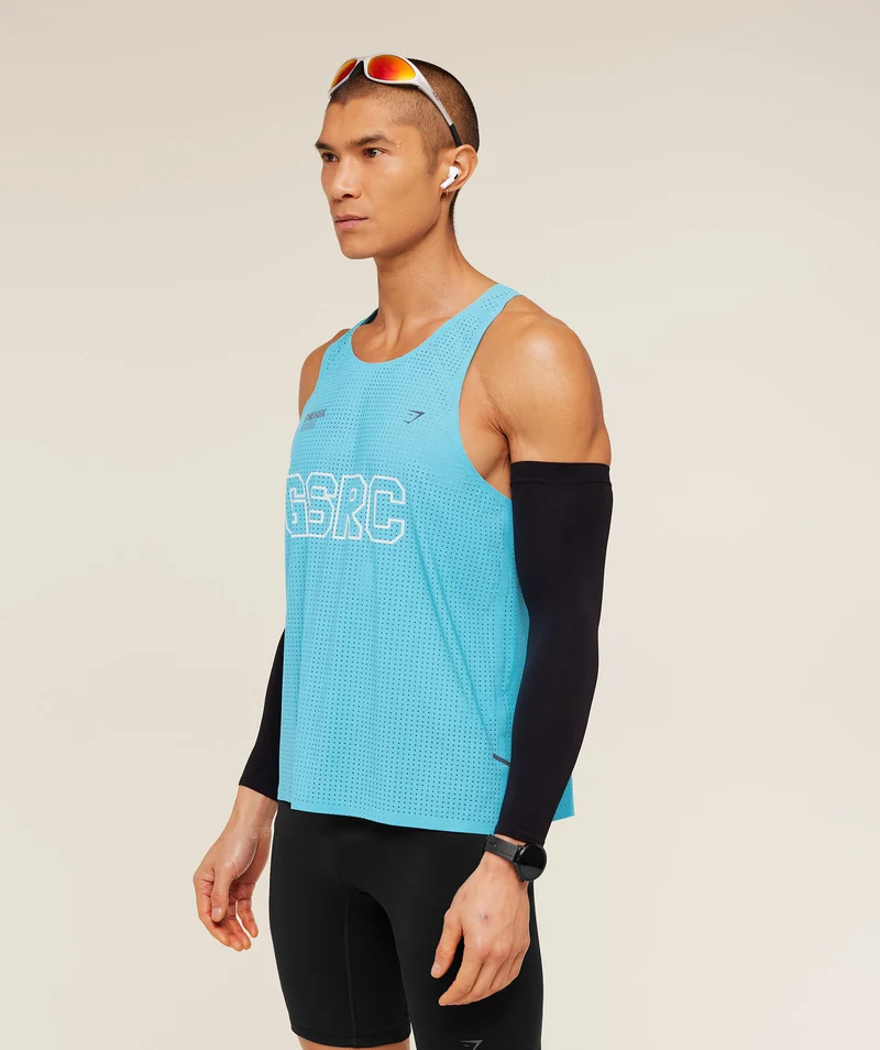 Gymshark Running Elite Race Vest - Brand Blue
