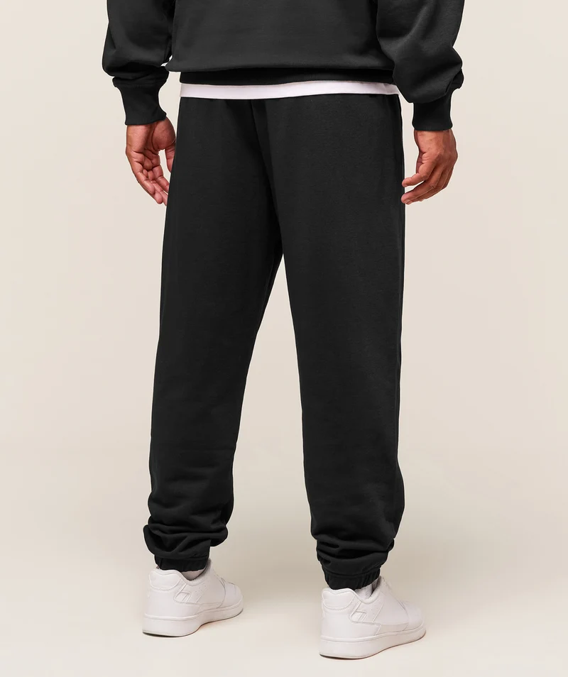 Gymshark Worn Graphic Joggers - Black