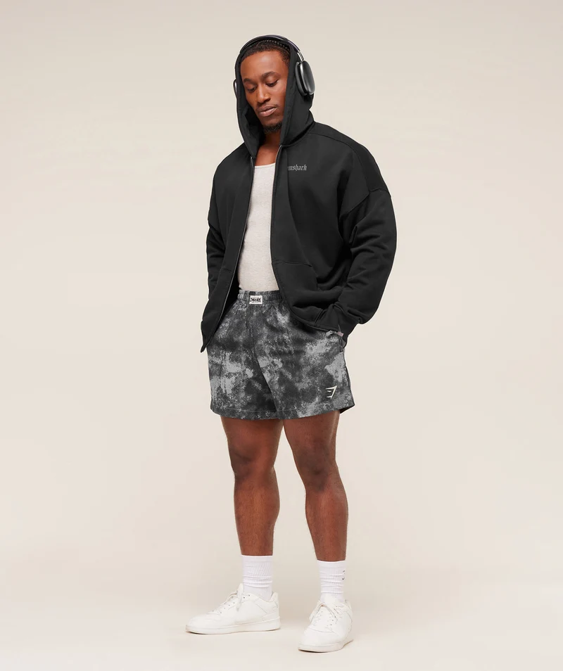 Gymshark Pumper Shorts 5" - Smokey Grey