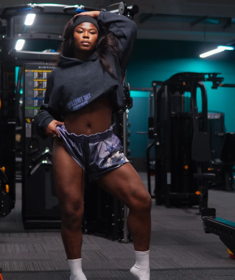 Gymshark Frazetta Graphic Short - Black