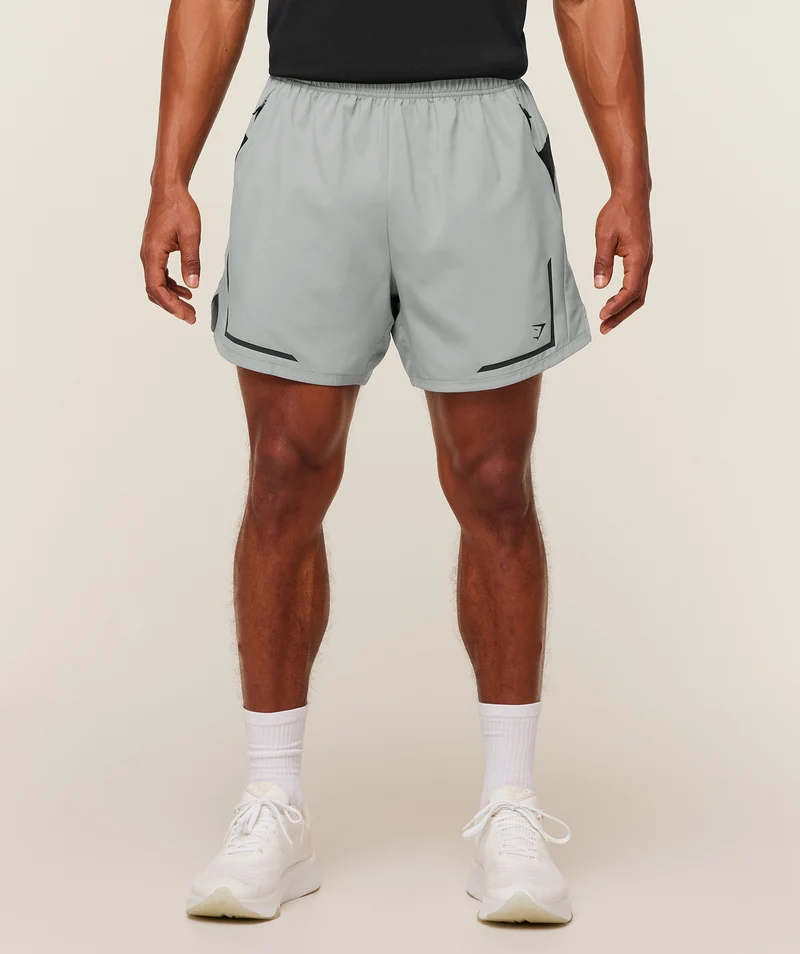 Gymshark Movement Sport 5" Shorts - Smokey Grey
