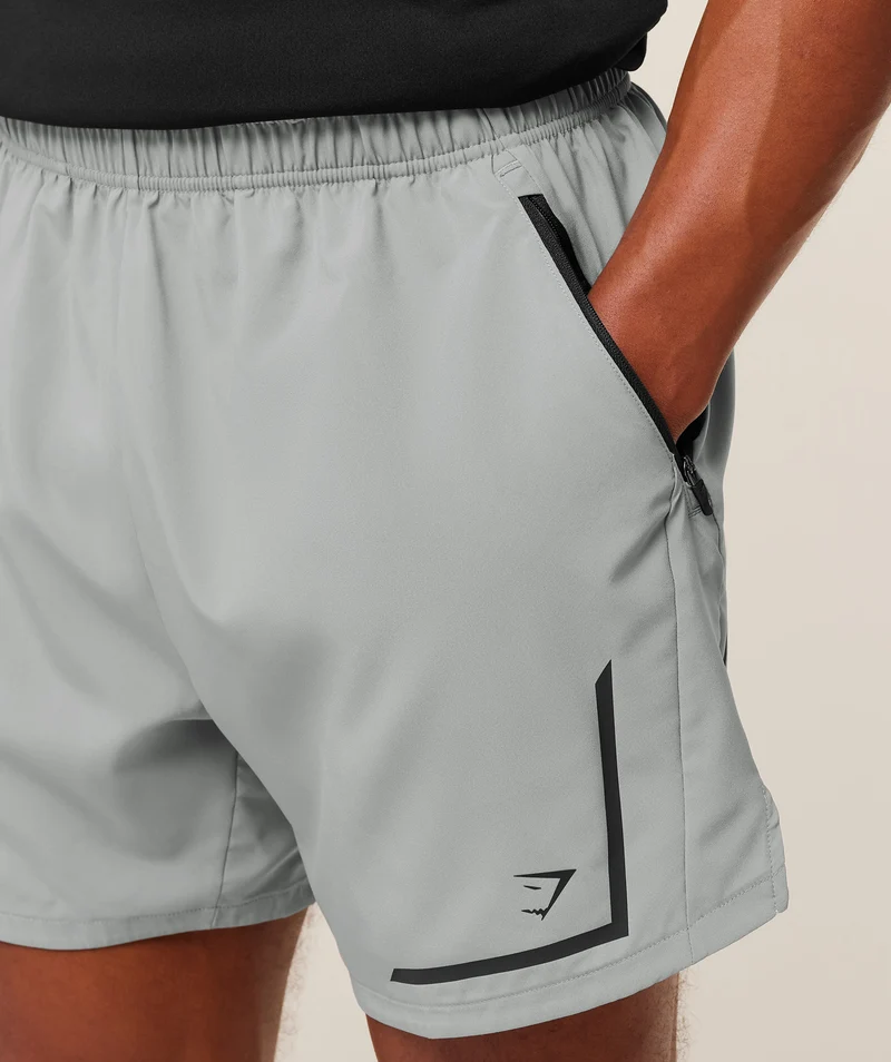 Gymshark Movement Sport 5" Shorts - Smokey Grey