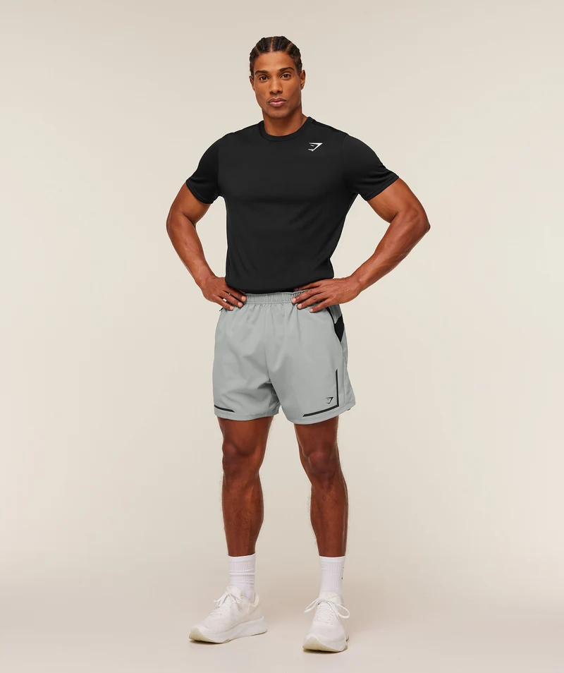 Gymshark Movement Sport 5" Shorts - Smokey Grey