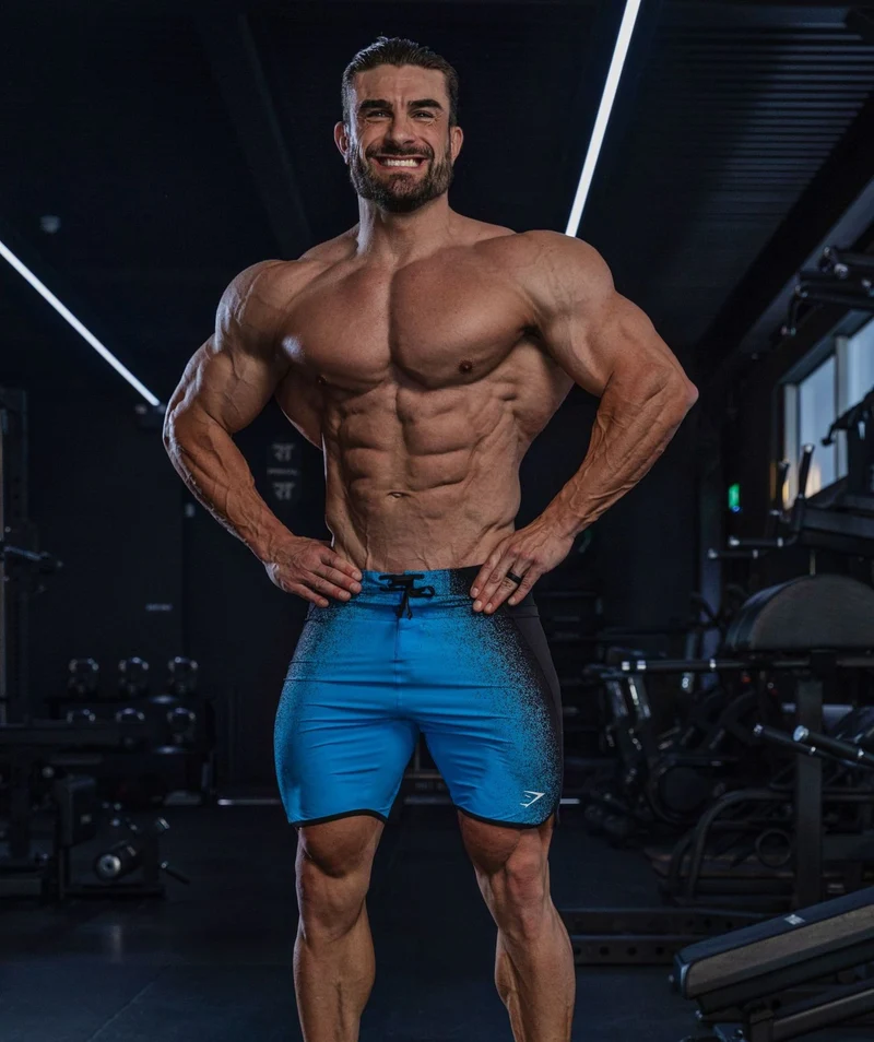 Gymshark RT Boardshort - Brand Blue/Black