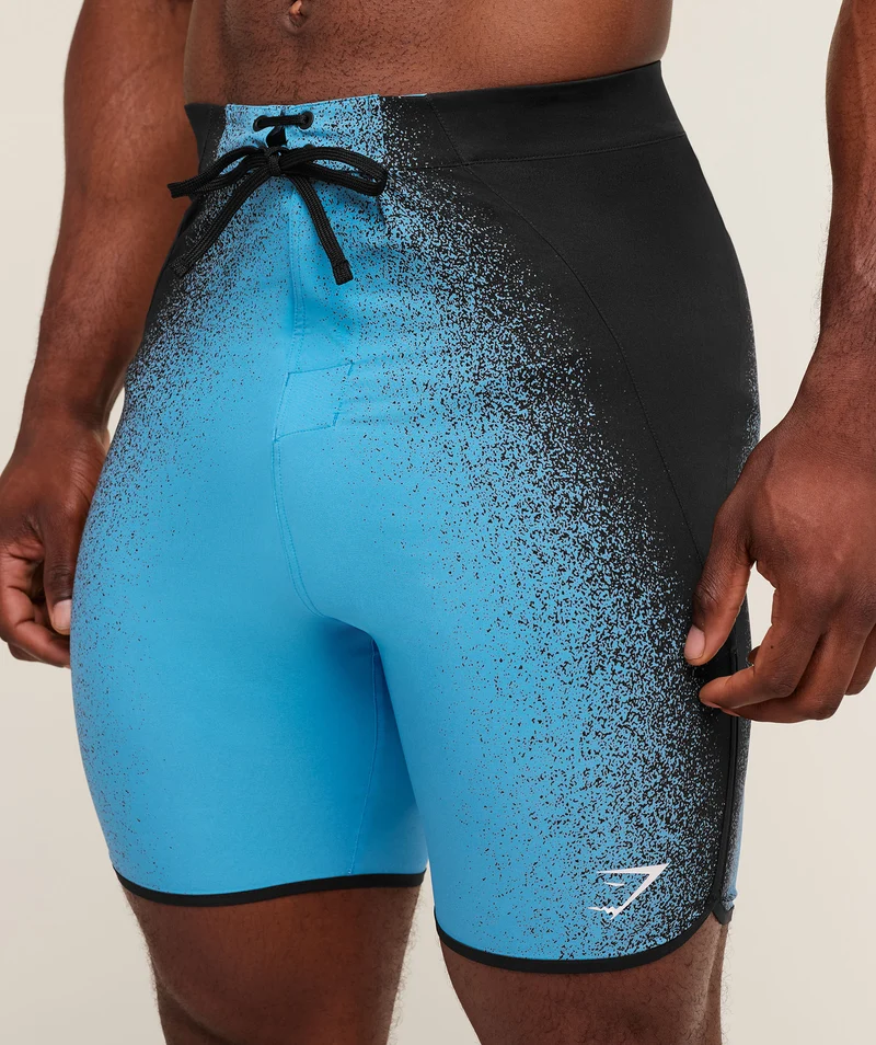 Gymshark RT Boardshort - Brand Blue/Black