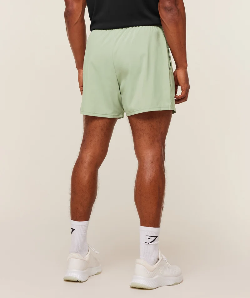Gymshark Arrival 5" Shorts - Haze Green