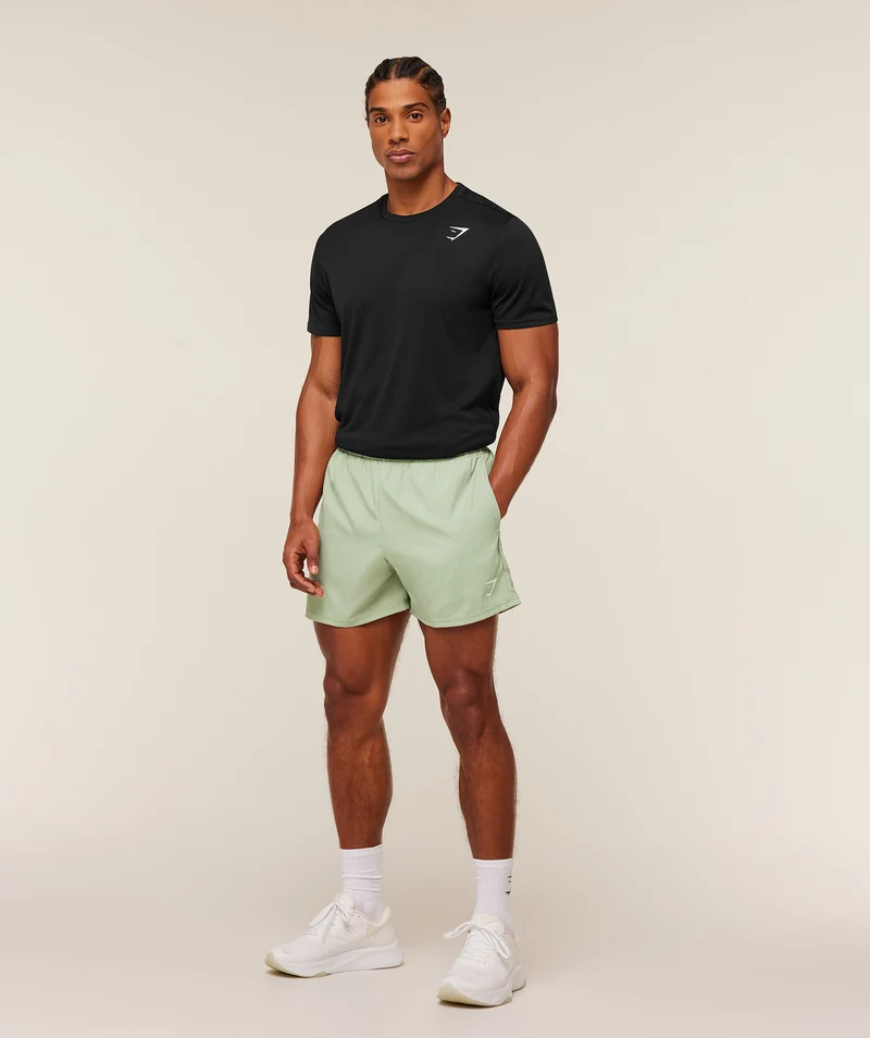 Gymshark Arrival 5" Shorts - Haze Green