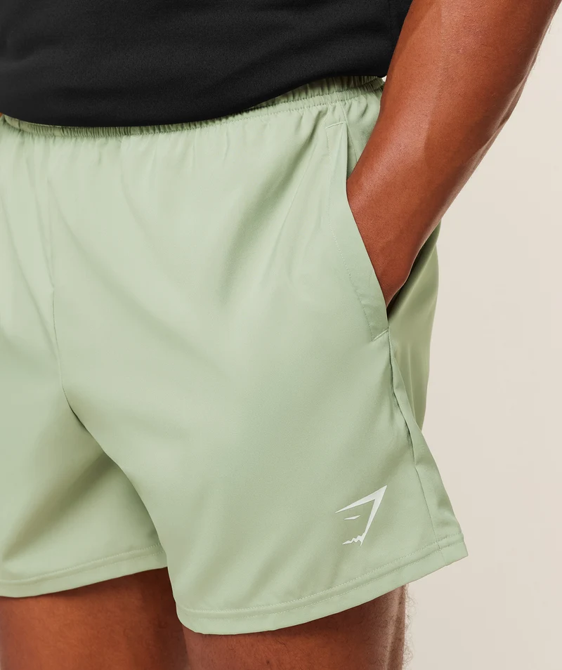 Gymshark Arrival 5" Shorts - Haze Green