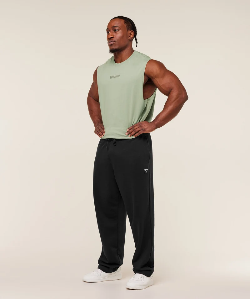 Gymshark Olde English Tank - Haze Green
