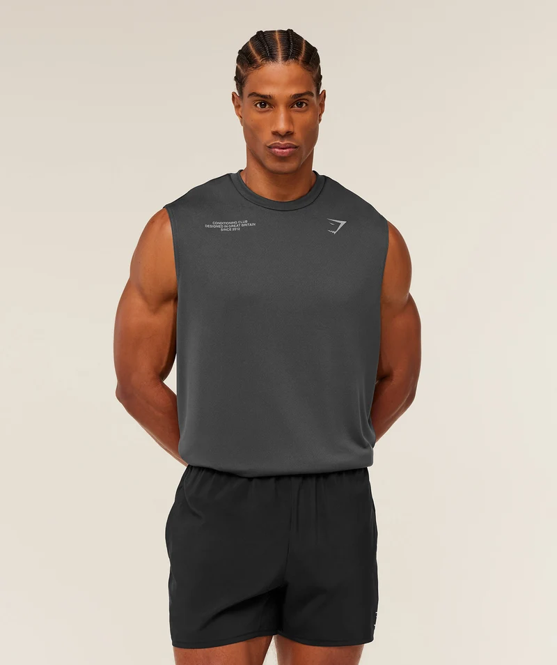 Gymshark Conditioning Club Tank - Onyx Grey/Smokey Grey