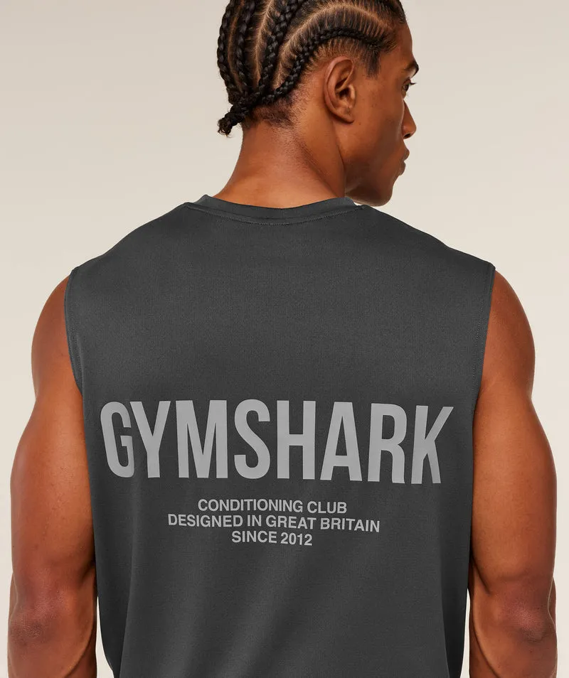 Gymshark Conditioning Club Tank - Onyx Grey/Smokey Grey