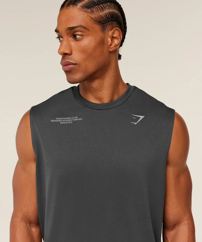 Gymshark Conditioning Club Tank - Onyx Grey/Smokey Grey
