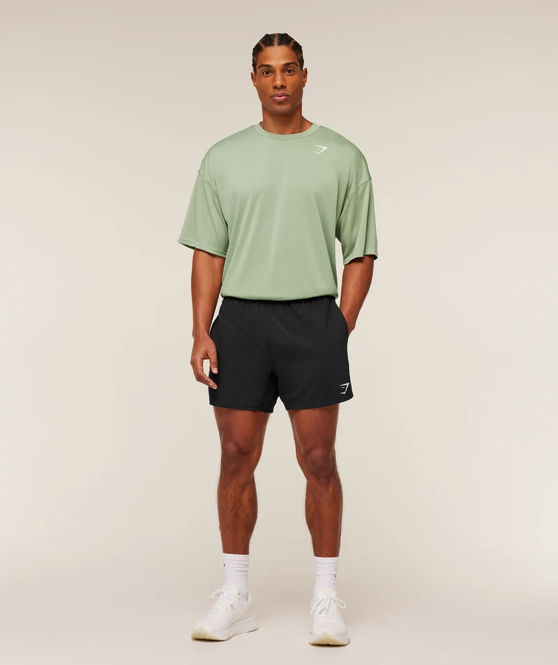 Gymshark Arrival Oversized T-Shirt - Haze Green
