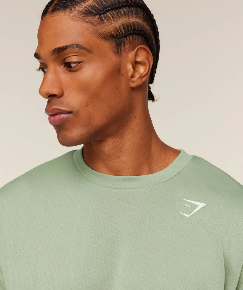 Gymshark Arrival Oversized T-Shirt - Haze Green
