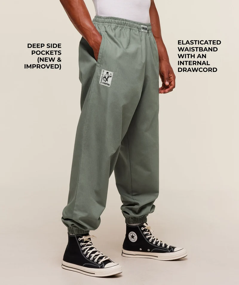 Gymshark Pumper Pants - Unit Green