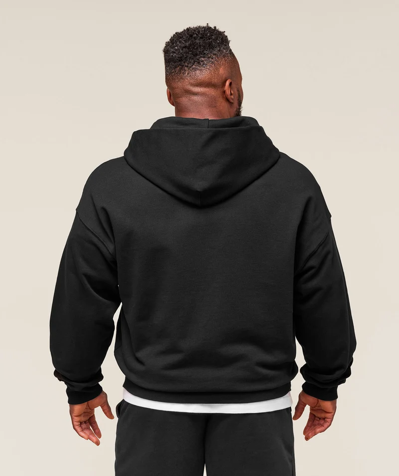 Gymshark Authentic Apparel Zip Up Hoodie - Black