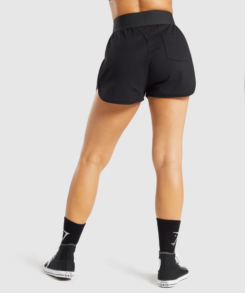 Gymshark Chalk Shorts - Black