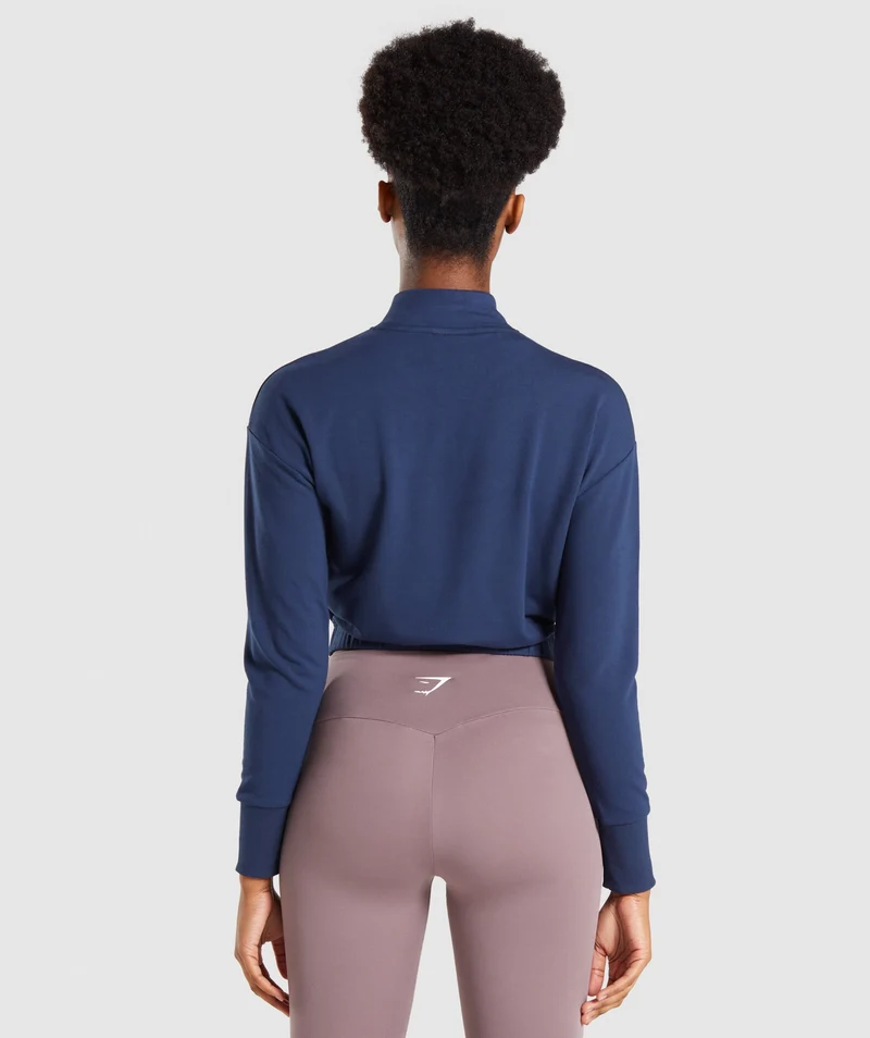 Gymshark Pippa Training Pullover - Navy