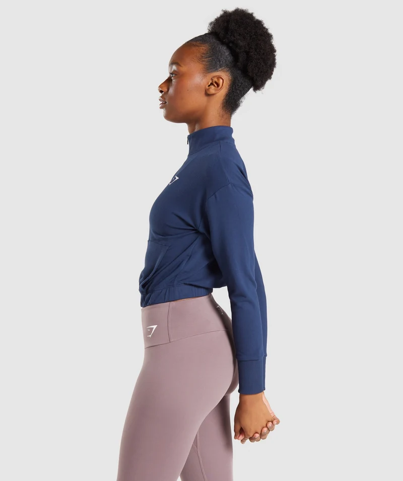 Gymshark Pippa Training Pullover - Navy