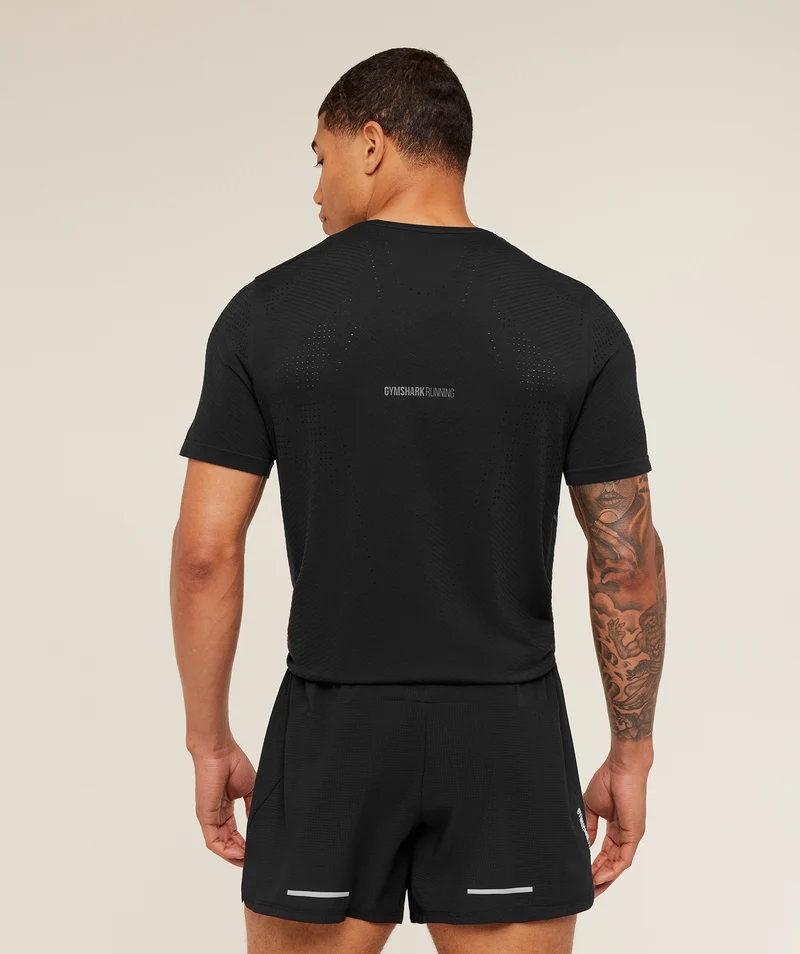 Gymshark Seamless Running T-Shirt - Black